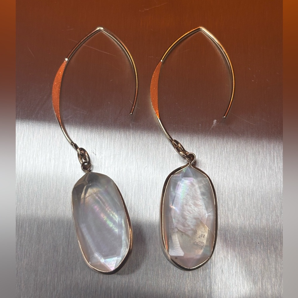 Natural Genuine Quartz Earrings!
Genuine Semi Precious Stone! - Picture 3 of 4